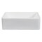 Fauceture EVA20156 Solid Surface Matte Stone Single-Bowl Bathroom Sink, Matte Wht EVA20156 - alternate 1